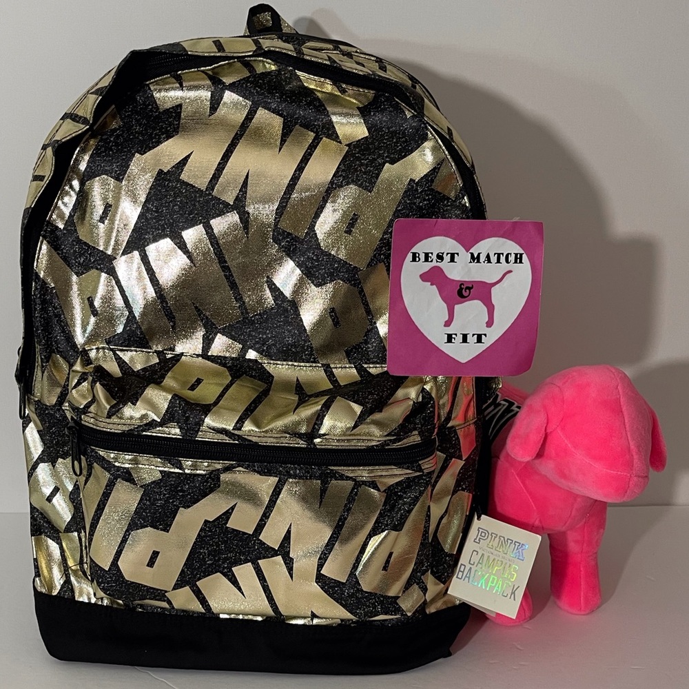 Victoria’s Secret PINK Logo Campus Backpack Shine
